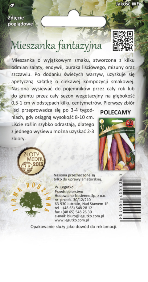 Baby Leaf - Mieszanka fantazyjna 1.50G