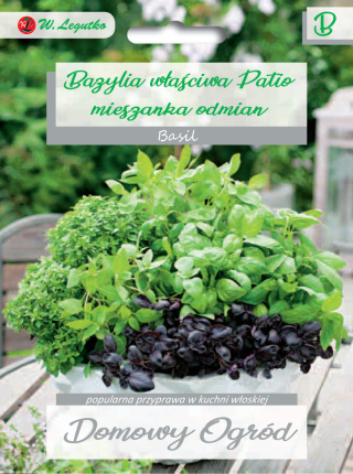 Bazylia mieszanka odmian typu Patio 0.50g