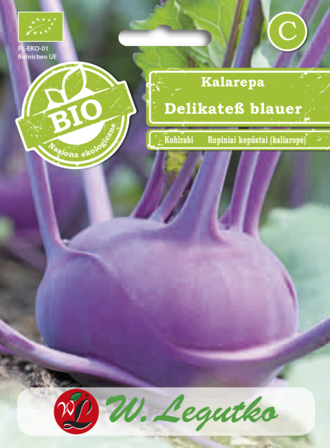 Kalarepa Delikatess blauer - śr. Późna 1.00G