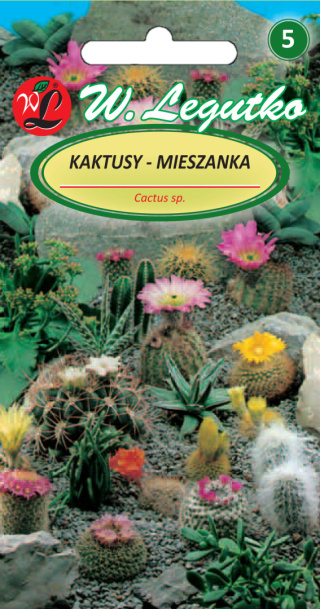 Kaktusy - mieszanka gatunków 0.20g