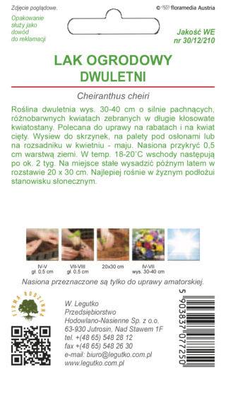 Lak ogrodowy dwuletni mieszanka 1.00g