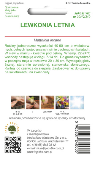 Lewkonia letnia mieszanka 0.50g