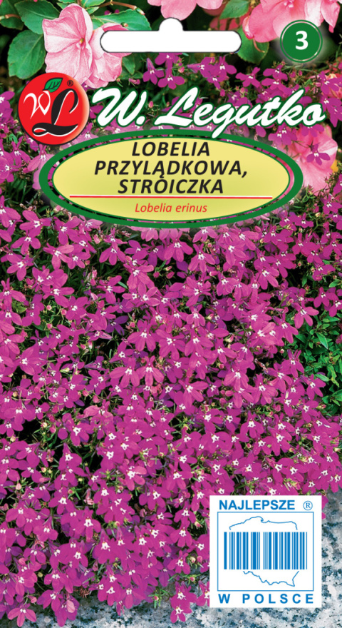 Lobelia przylądkowa, Stroiczka - karminowo-czerwona 0.10g