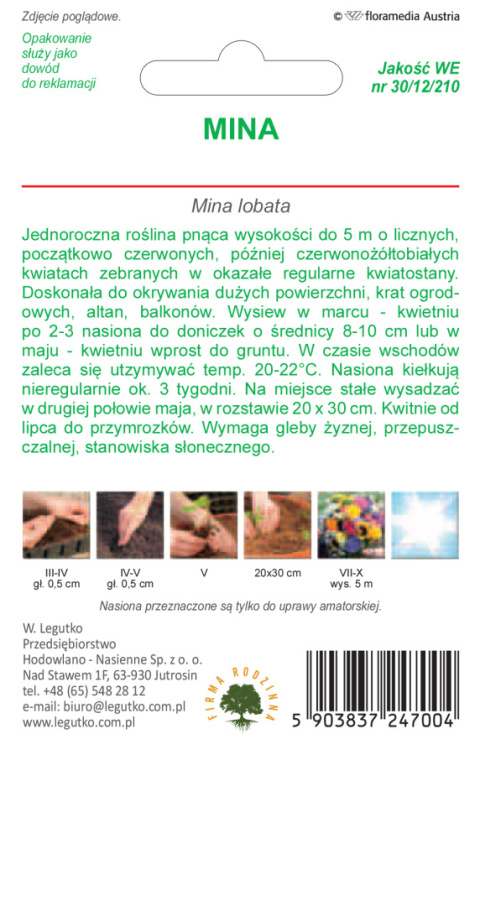 Mina - czerwono-żółta 0.50g