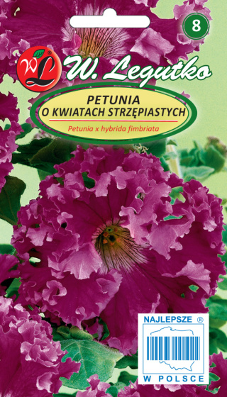 Petunia ogrodowa o pędach zwisających, typ surfinia Rubina F2 - purpurowofioletowa 0.01g