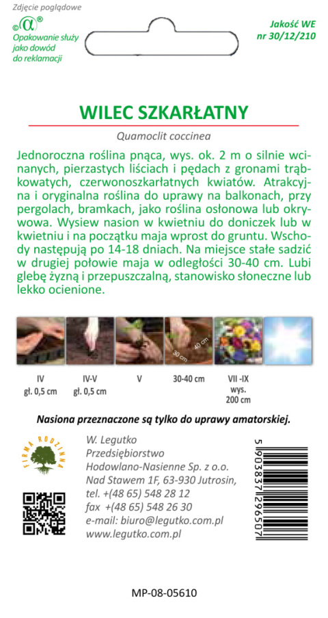 Wilec szkarłatny - czerwony 1.00G