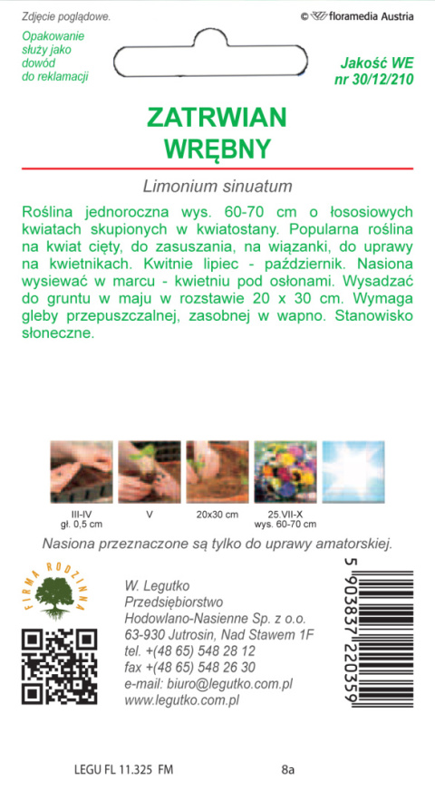 Zatrwian wrębny - łososiowy 0.30g