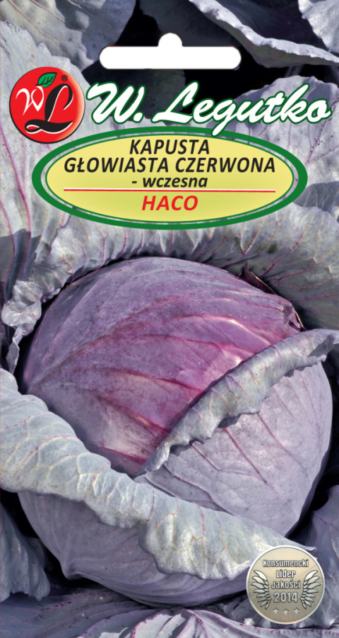 Kapusta głowiasta czerwona Haco - wczesna 2.00G