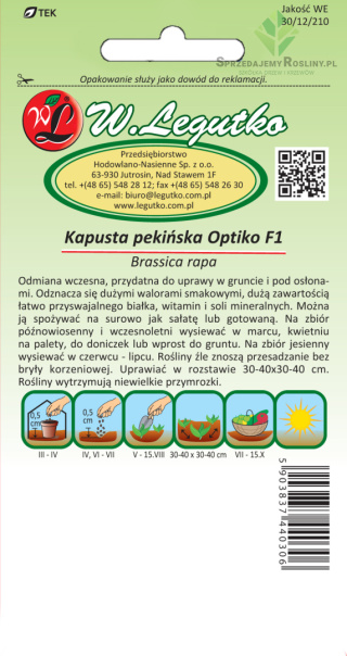 Kapusta pekińska Optiko F1 0.15g