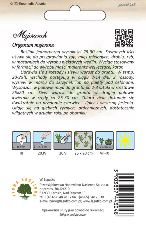 Majeranek 0.75 g