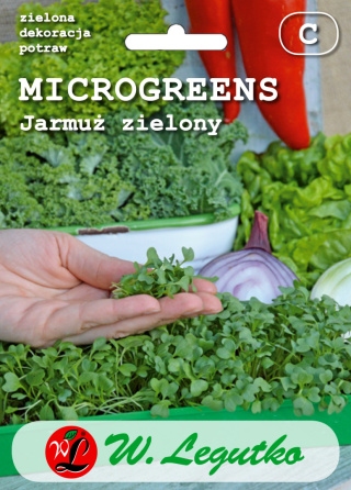 Microgreens - Jarmuż zielony 3.00 g