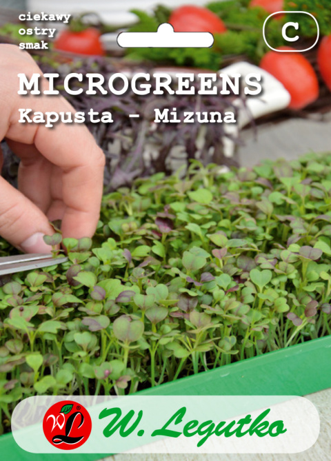 Microgreens - Kapusta mizuna 2.00 g