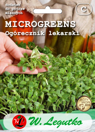 Microgreens - Ogórecznik lekarski 20.00 g