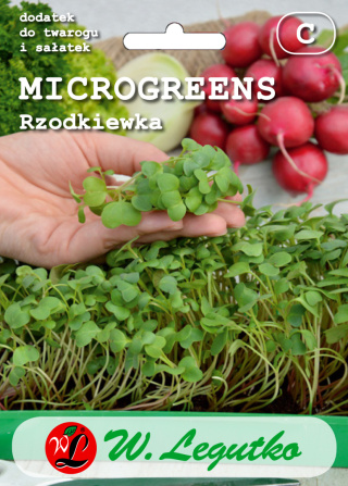 Microgreens - Rzodkiewka czerwona 5.00 g