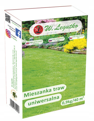 Mieszanka traw gazonowych Uniwersalna 0.90 kg