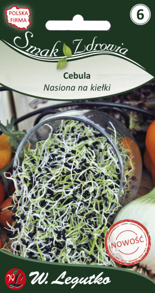 Nasiona na kiełki - cebula 10.00 g