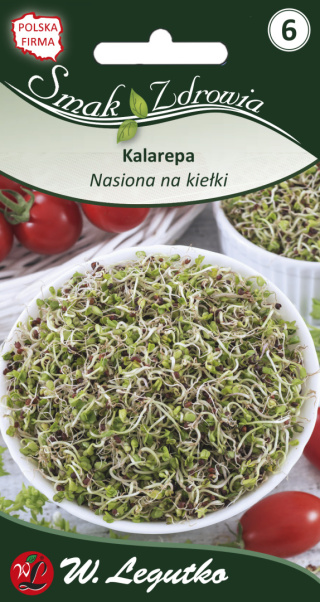 Nasiona na kiełki - kalarepa 10.00 g