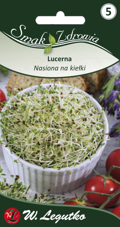 Nasiona na kiełki - lucerna 20.00 g