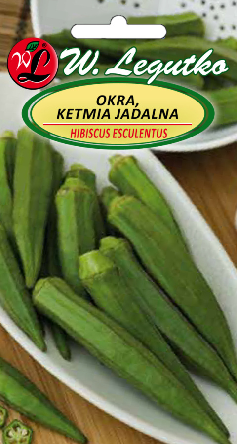 Okra, Ketmia jadalna Clemson Spineless 1.00G