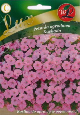 Petunia ogrodowa Kaskada - różowa 0.02