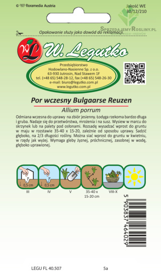 Por Bulgaarse Reuzen - wczesna 1.00G