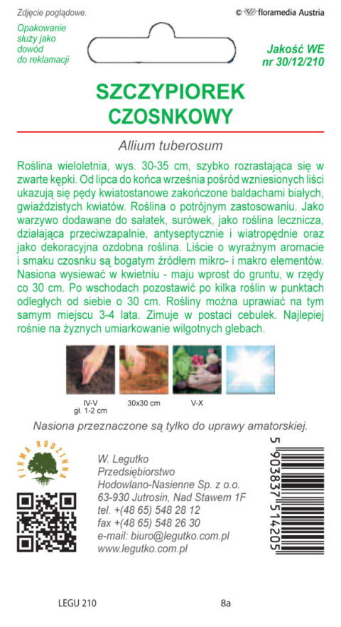 Szczypiorek czosnkowy 1.00G