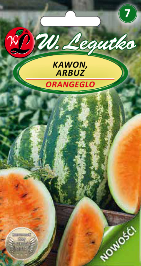 Arbuz, Kawon Orangeglo - miąższ pomarańczowy 1.00g