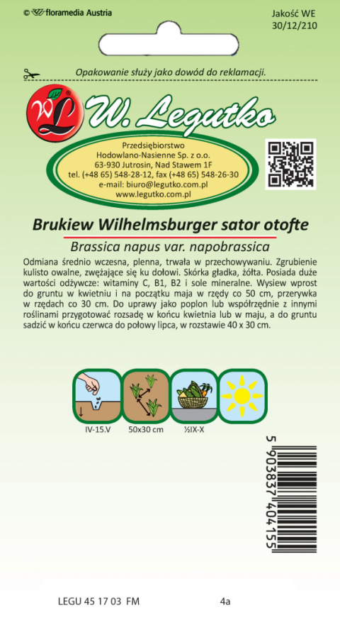 Brukiew Wilhelmsburger sator otofte 10.00g