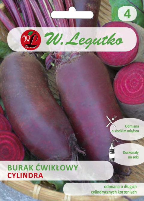 Burak ćwikłowy Cylindra - cylindryczny 10.00+5.00g