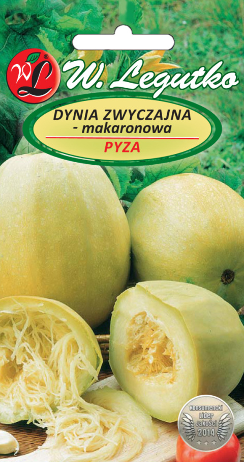 Dynia zwyczajna Pyza - makaronowa, żółtopomarańczowa 2.00g