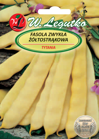 Fasola szparagowa karłowa Tytania żółta, wczesna 40.00G