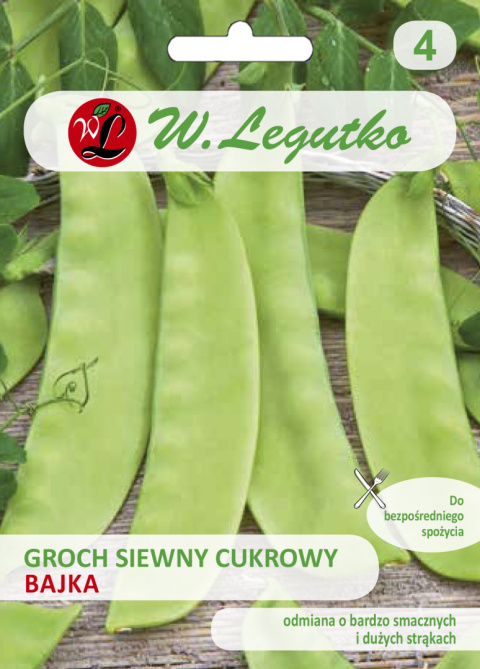 Groch siewny cukrowy Bajka - późna 40.00g